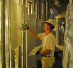 Scratch coating acoustical bumps