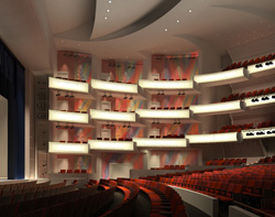 Proscenium Theatre Rendering