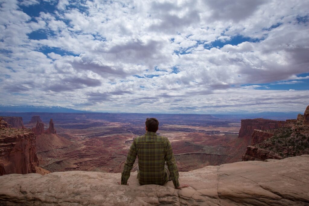 Red And Blue Vista Canyonlands National Park